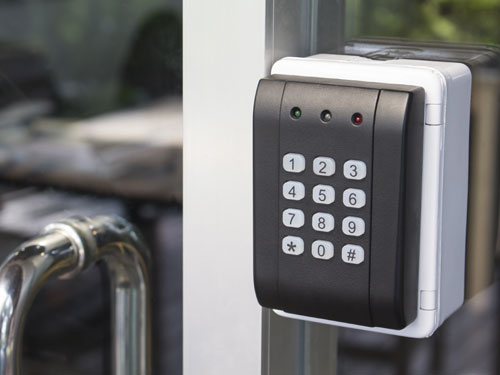 Secure door entry system