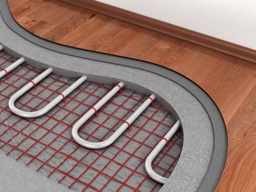 Underfloor electric heating